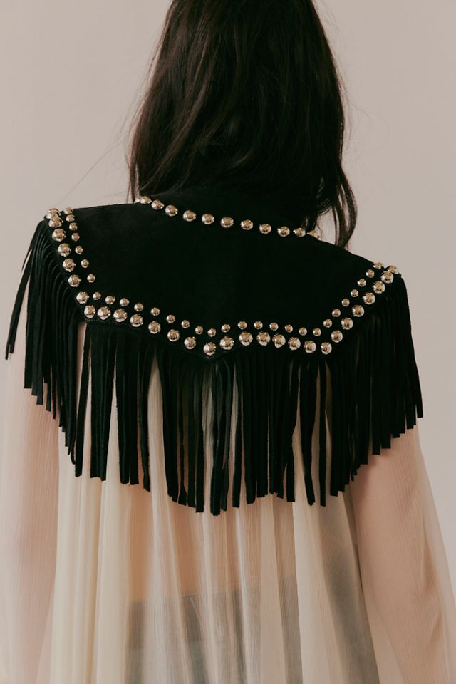 So Studded Suede Collar #1