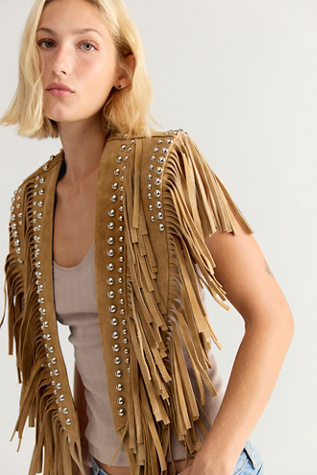 So Studded Suede Collar