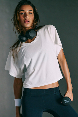Above Me Tee by FP Movement at Free People, White, L