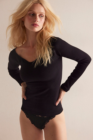 Sleek RIb Layering Top