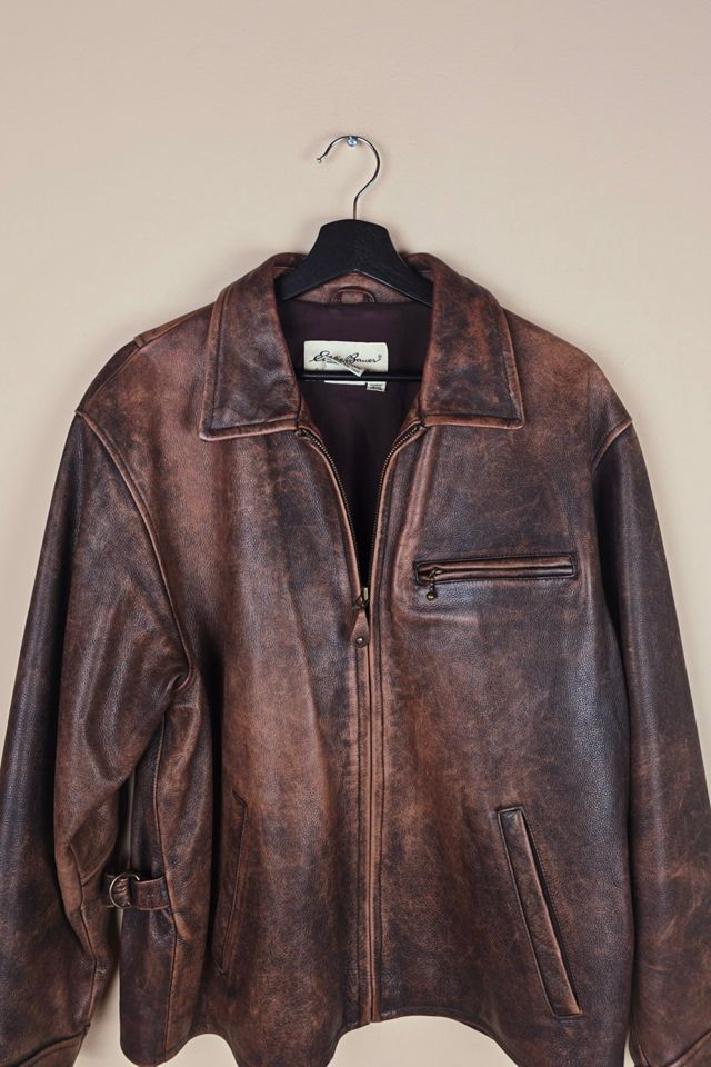 Vintage Eddie Bauer Leather Jacket Selected By The Igala NYC #2