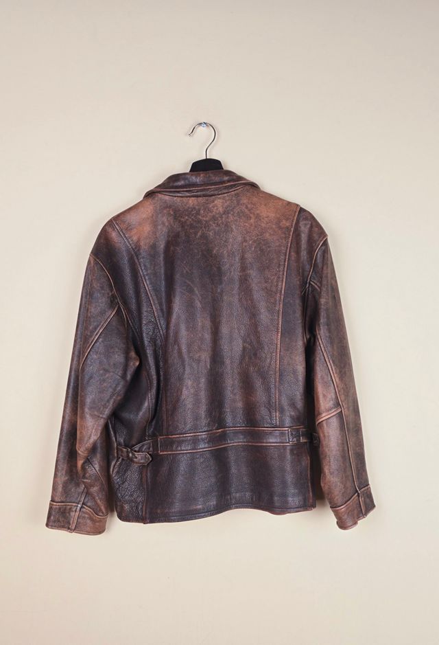 Vintage Eddie Bauer Leather Jacket Selected By The Igala NYC #3