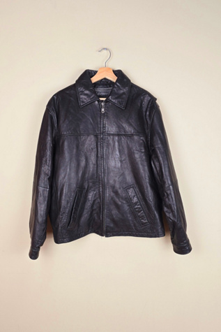 Vintage Pelle Studio Black Leather Jacket Selected By The Igala NYC