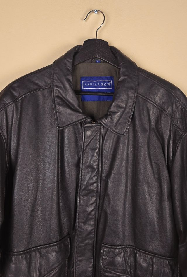 Vintage Classic Black Leather Jacket Selected By The Igala NYC #2