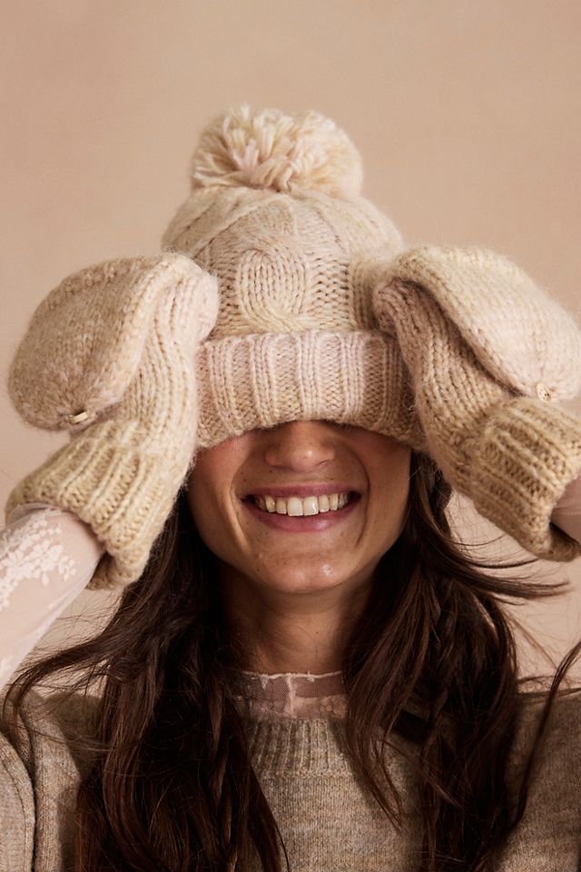 Rainbow Run Hat + Glove Set #4