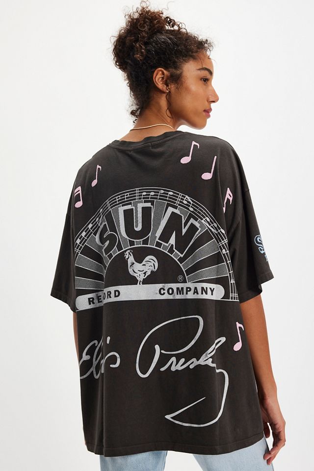 Elvis Presley Oversized Sun Records Tee | Free People