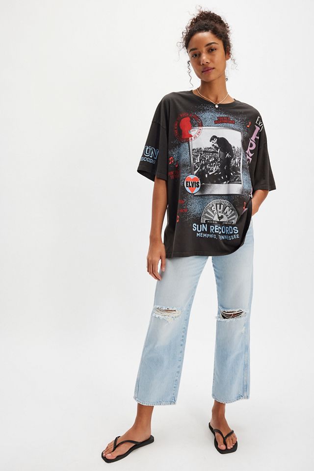 Elvis Presley Oversized Sun Records Tee | Free People
