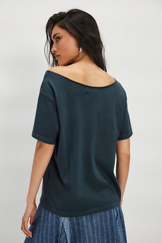 The Stones Stars Off-the-Shoulder Tee