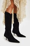 Daisy Slouchy Kitten Heel Boots