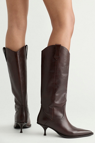 Daisy Slouchy Kitten Heel Boots