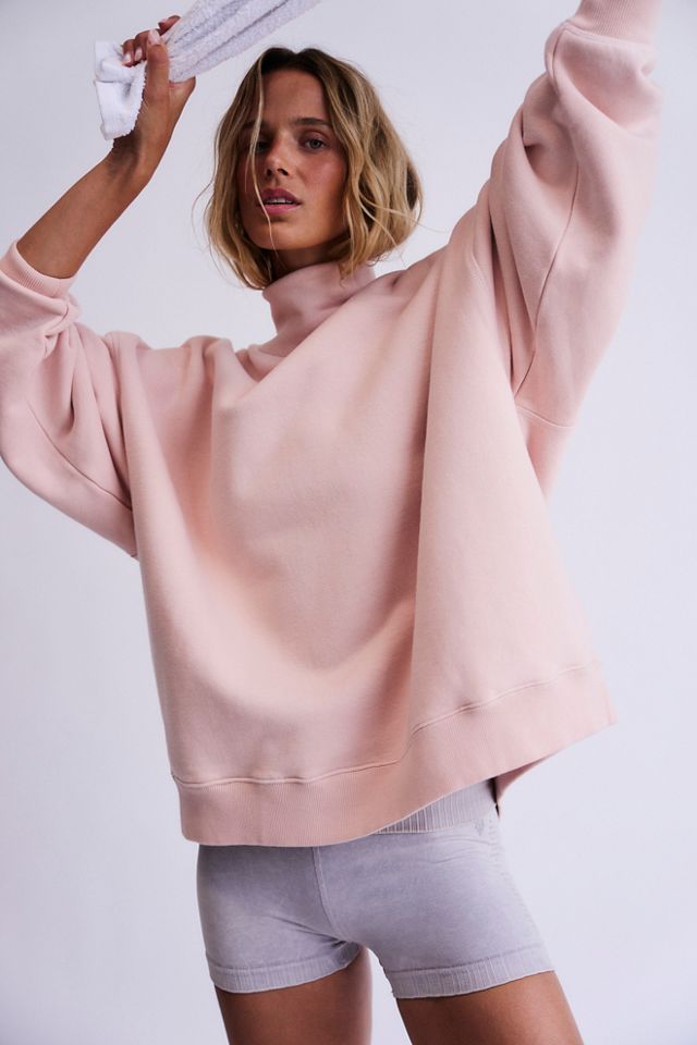 A Cut Above Mock Neck Pullover Sweatshirt #2