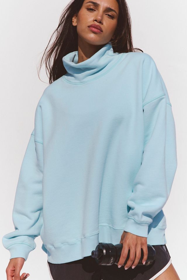 A Cut Above Mock Neck Pullover Sweatshirt #3
