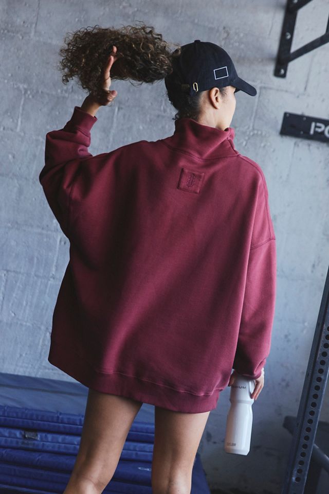 A Cut Above Mock Neck Pullover Sweatshirt #2