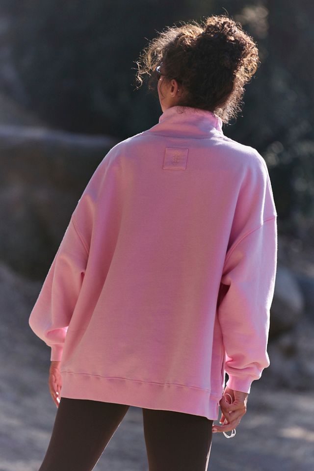 A Cut Above Mock Neck Pullover Sweatshirt #1