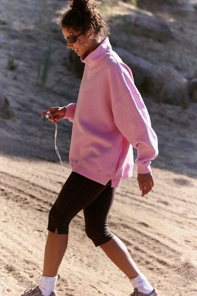 A Cut Above Mock Neck Pullover Sweatshirt #2