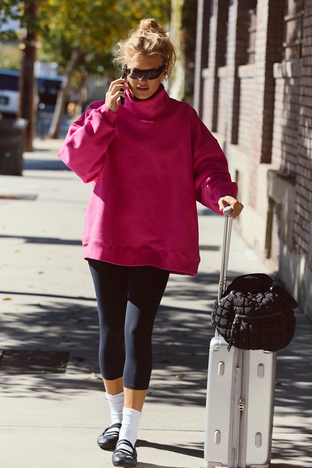 A Cut Above Mock Neck Pullover Sweatshirt #3