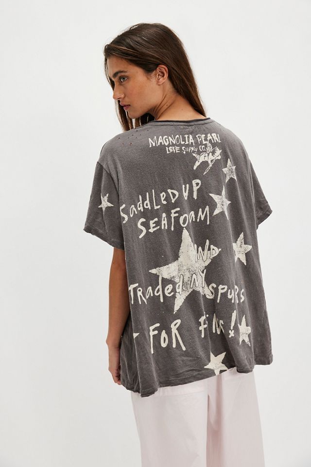 Magnolia Pearl My Spurs Cowabunga Tee #1