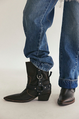 We The Free Abroad Harness Boots at Free People in Brown, Size: US 8