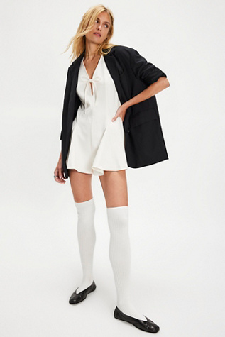 Jace Romper at Free People in White, Size: XS