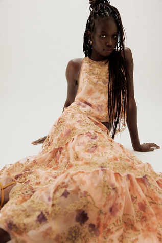 Maple Glow Maxi Skirt Set at Free People in Pink, Size: S
