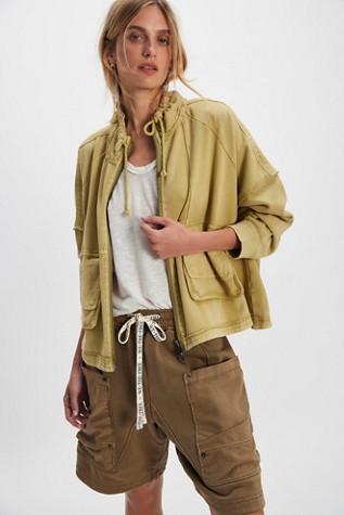 We The Free Dune Buggy Cardigan at Free People in Green, Size: XS