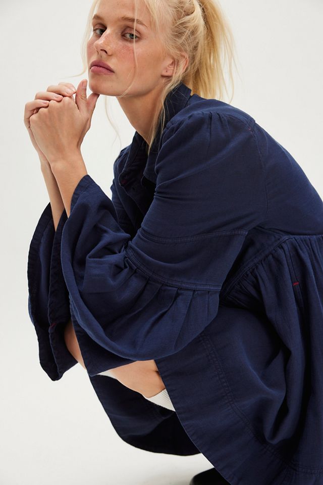 Robe Mini en Denim We The Free Down East #3