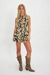 Raven Printed Mini Dress