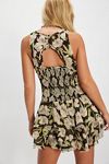 Raven Printed Mini Dress