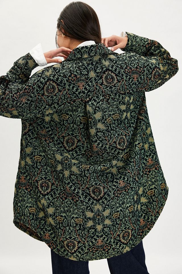 Chemise jacquard Tapestry Fog We The Free #2