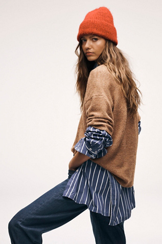 We The Free Hallie French Cuff Stripe Top