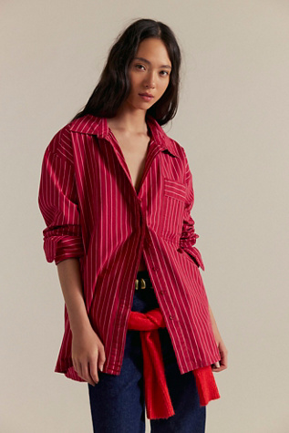 We The Free Hallie French Cuff Stripe Top product page