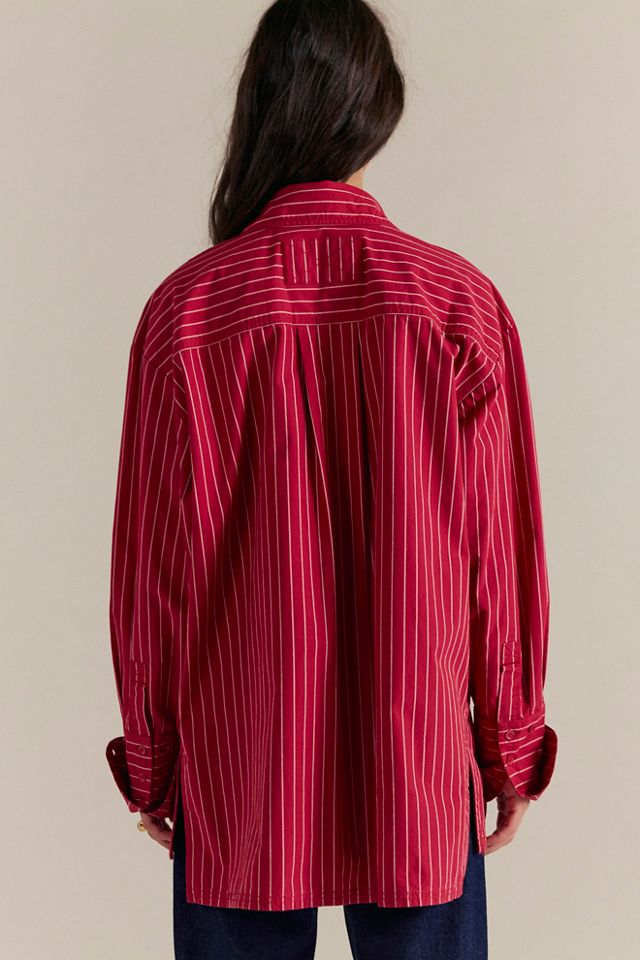 We The Free Hallie French Cuff Stripe Top