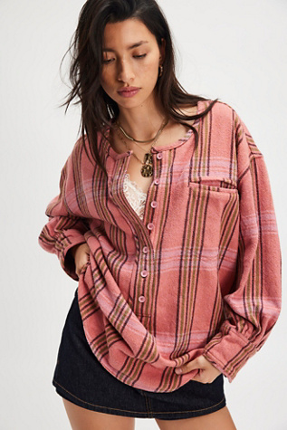 We The Free Perfect In Plaid Pullover