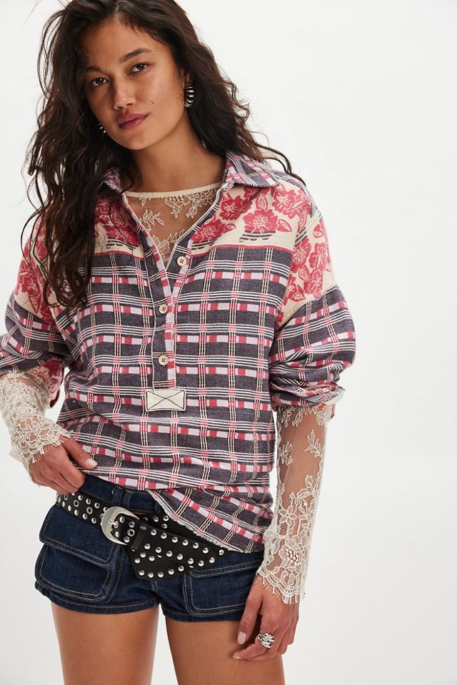 Pull We The Free Arizona Sky Jacquard Floral #4