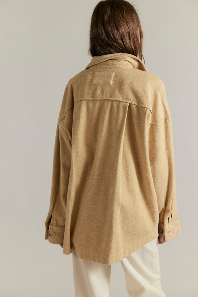 We The Free Peached Twill Shirt Jacket #6