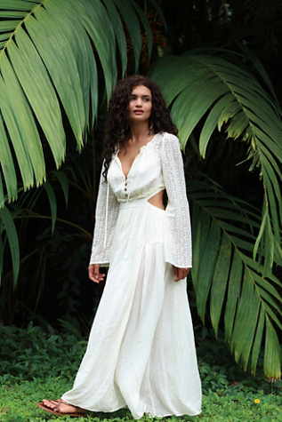 Lacie Maxi Dress by free-est at Free People in White, Size: M