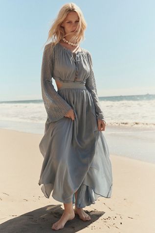 chinese dress ladies Free People Bluebell Maxi Dress – Josie's Boutique main image 1