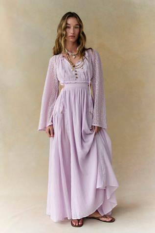 Lacie Maxi Dress by free-est at Free People in Purple, Size: S