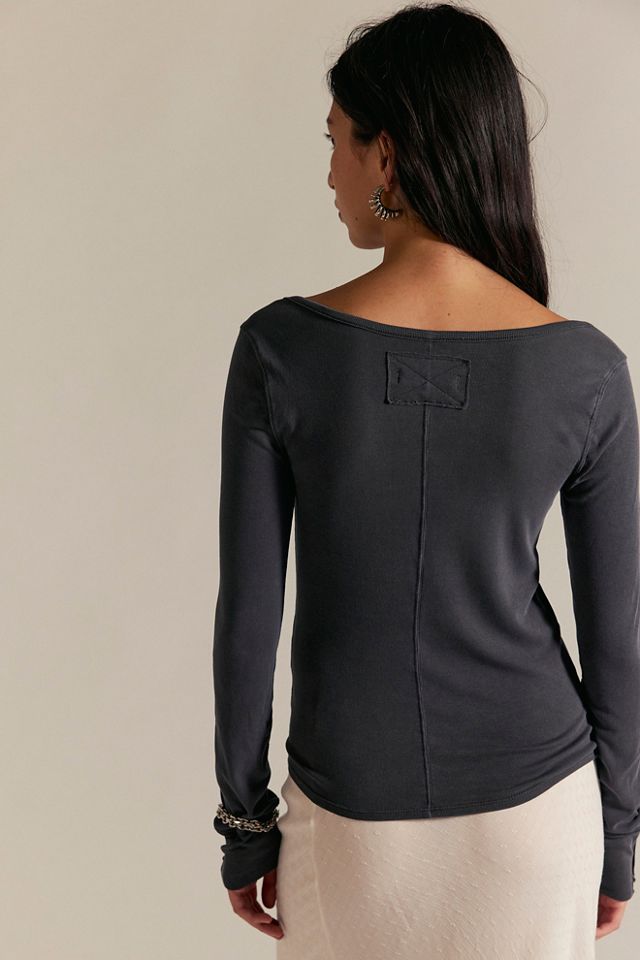 We The Free Lola Scoop-Neck Long Sleeve #1