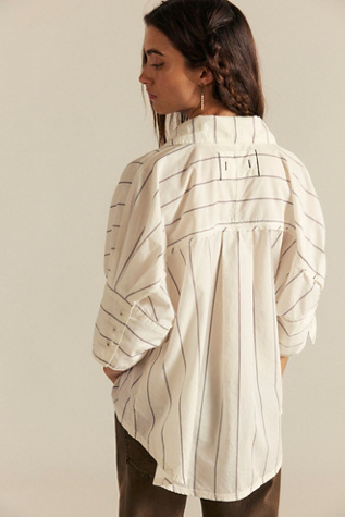 We The Free Seaside Cotton Stripe Shirt