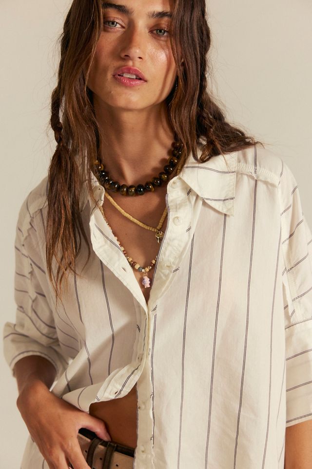 We The Free Seaside Cotton Stripe Shirt #2