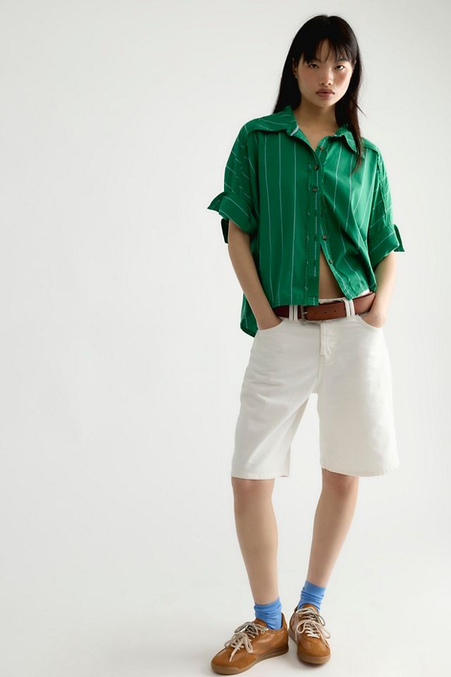 We The Free Seaside Cotton Stripe Shirt #3