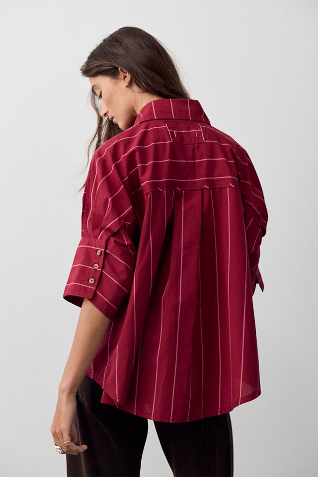 We The Free Seaside Cotton Stripe Shirt #1