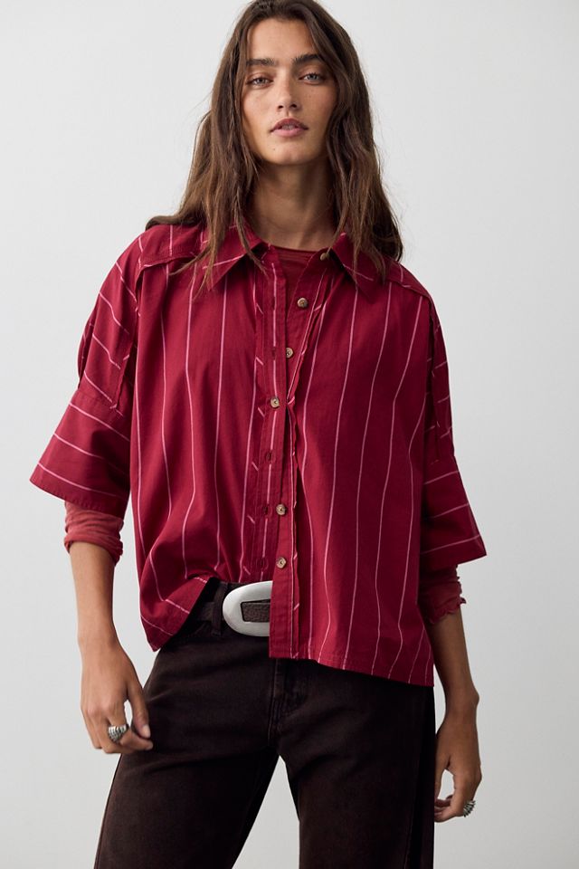We The Free Seaside Cotton Stripe Shirt #2