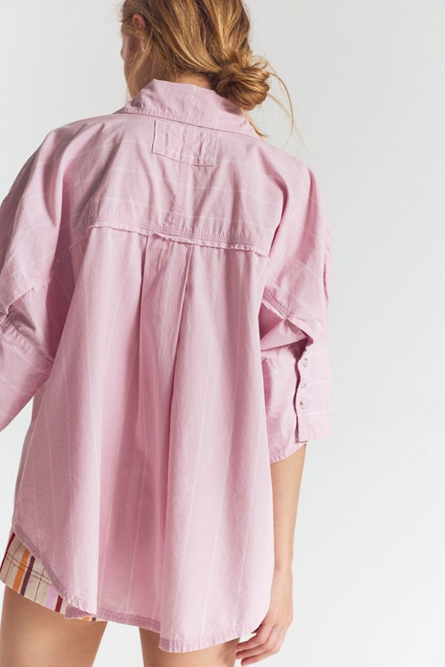 Chemise à rayures en coton We The Free Seaside #2