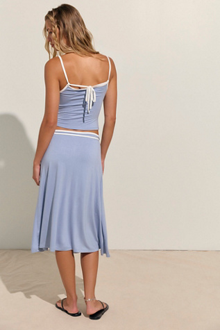 Женский комплект free-est Opal Skirt Set, цвет: Синий комбинированный — фото 2