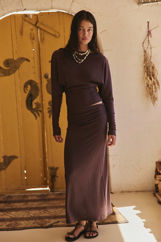 Good Feels Sensual Set by free-est at Free People in Aubergine, Size: Medium