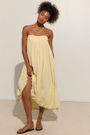 knee length dresses for ladies Free People Bluebell Maxi Dress – Josie's Boutique main image 0