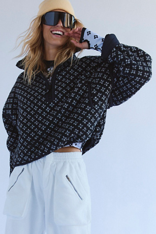 Mountain High Printed Half-Zip Fleece