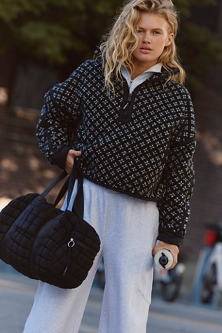 Polaire imprimé demi-zip Mountain High